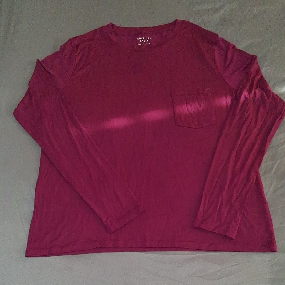 American Eagle Outfitters Soft & Sexy Purple Top